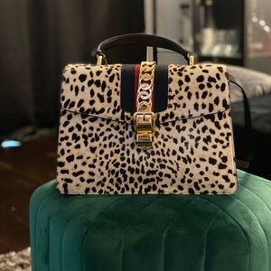 Gucci Medium Sylvie Top Handle Bag